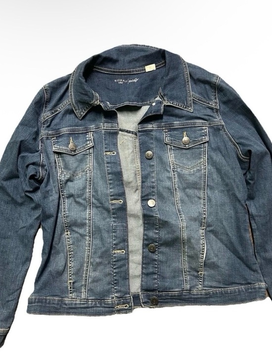 Riders by Lee Jackets & Blazers - Vintage Women’s Lee Rider Indigo Jean Jacket Size XL